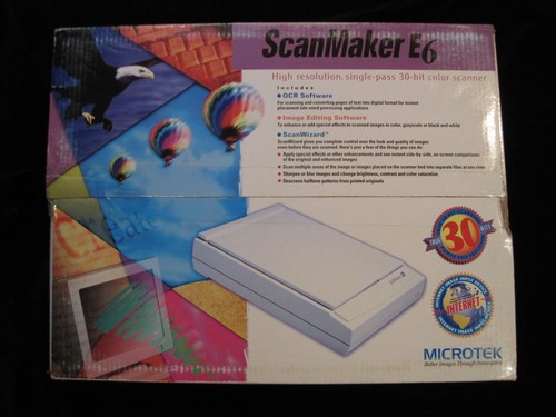 New vintage microtek scanmaker - microtek,