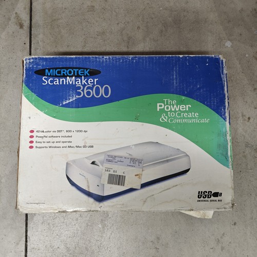 Microtek scanmaker 3600 - microtek,
