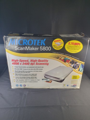 Microtek scanmaker 5800 - microtek,