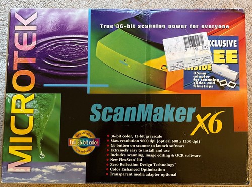 Microtek scan maker true - x6,